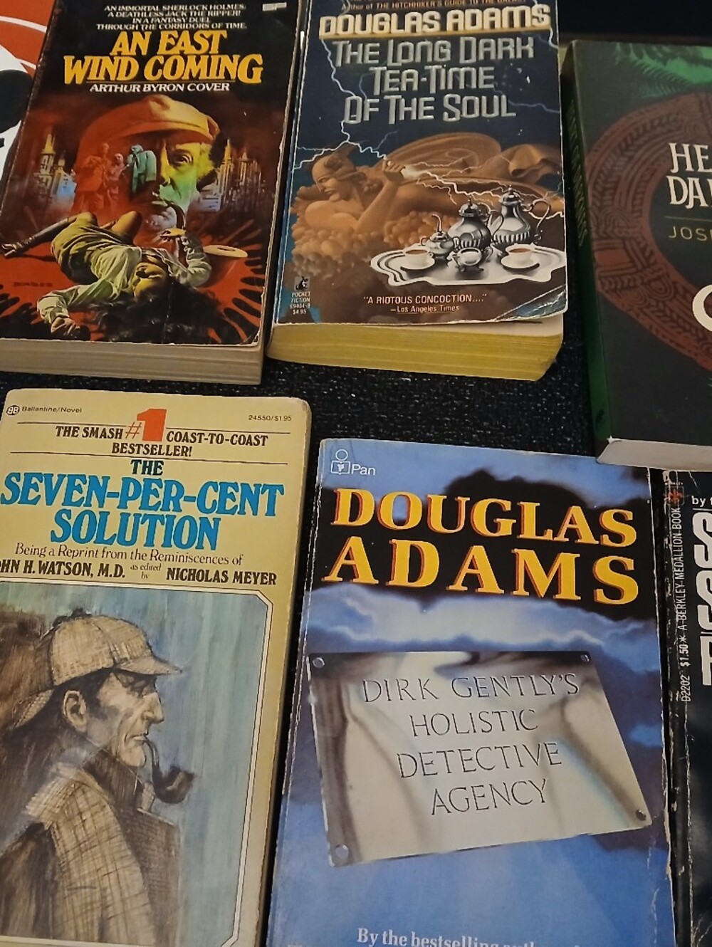 Mixed Paperback Book Lot - Vintage Thriller & Mystery Titles